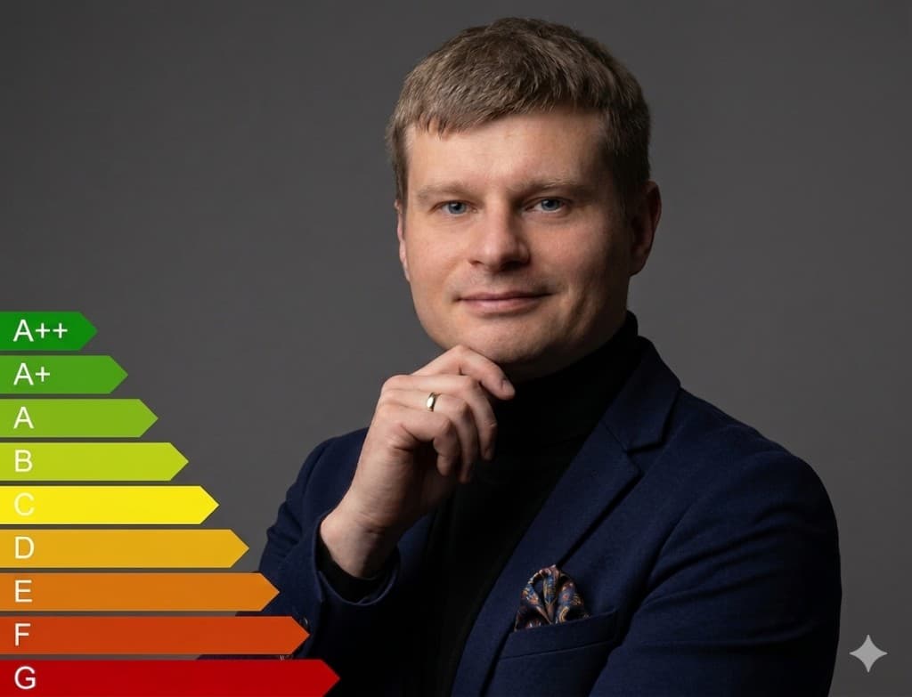 mgr inż. Marcin Głód — audytor energetyczny, nr wpisu 40561 w wykazie MRiT